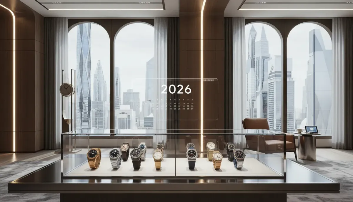 A macro shot of a complex mechanical watch movement showing gears and jewels, representing the best watch brands of 2026.